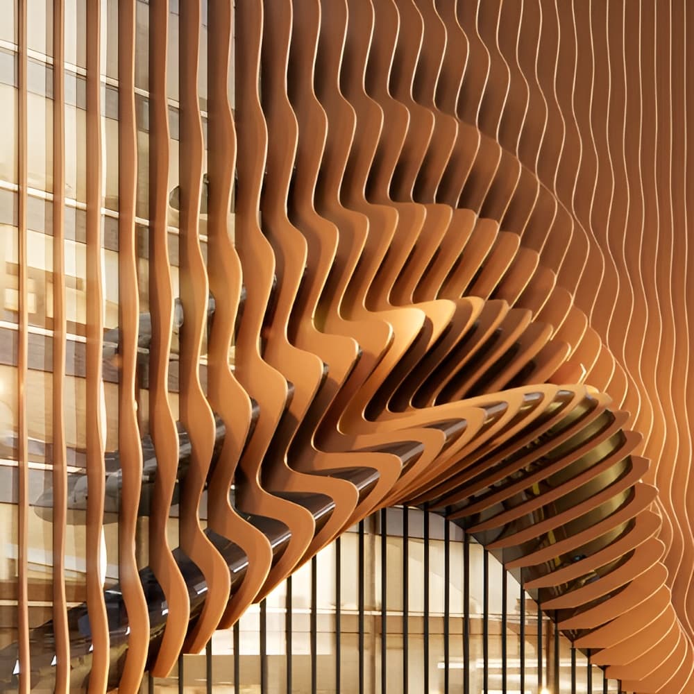 Nexcomb 3D louvers